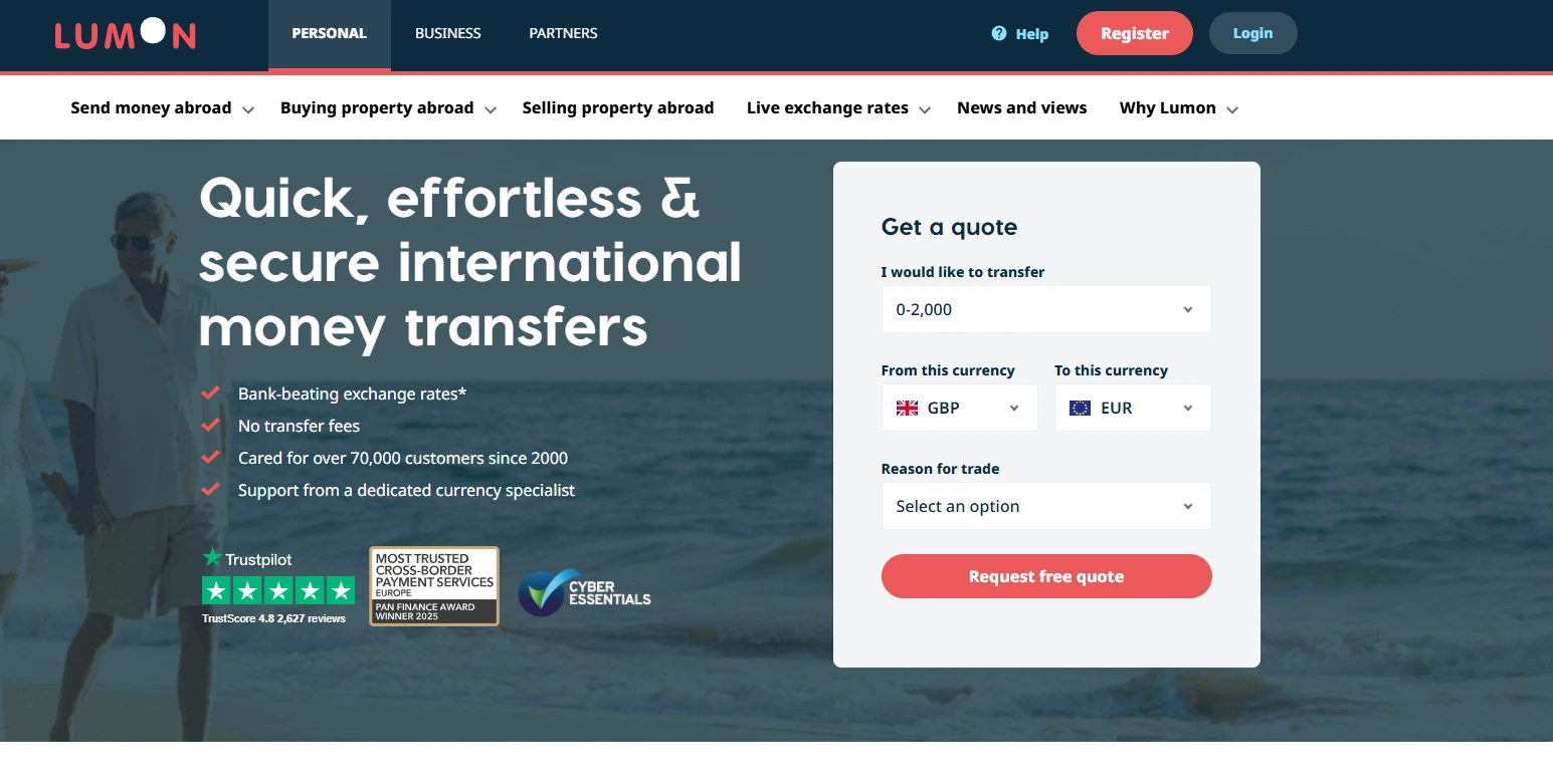 LumonPay screenshot